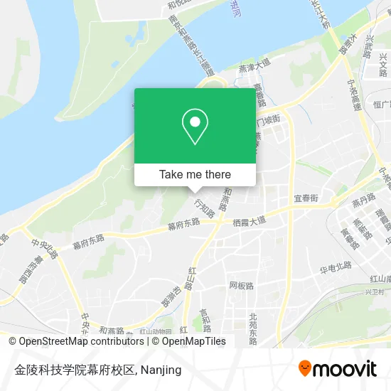 金陵科技学院幕府校区 map