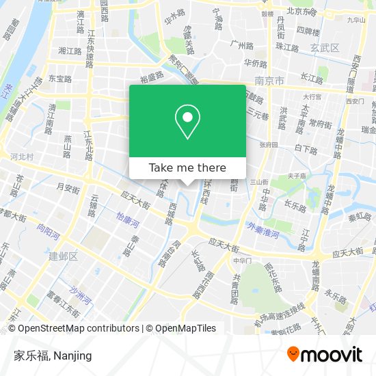 家乐福 map