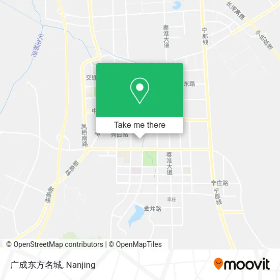 广成东方名城 map