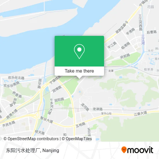 东阳污水处理厂 map