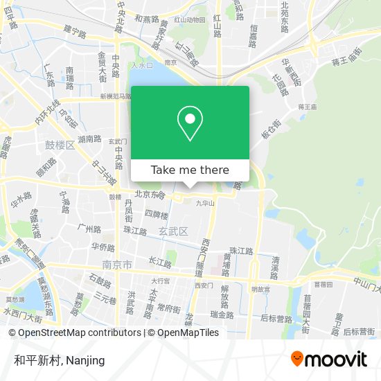 和平新村 map