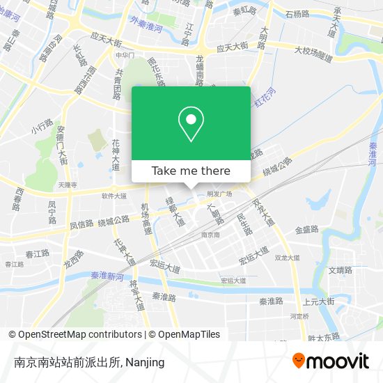 南京南站站前派出所 map
