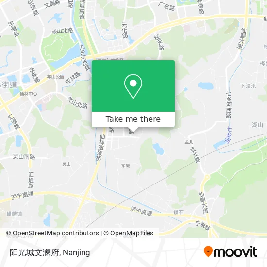 阳光城文澜府 map