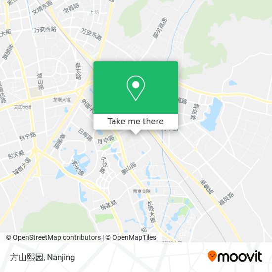 方山熙园 map