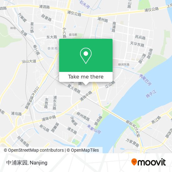 中浦家园 map