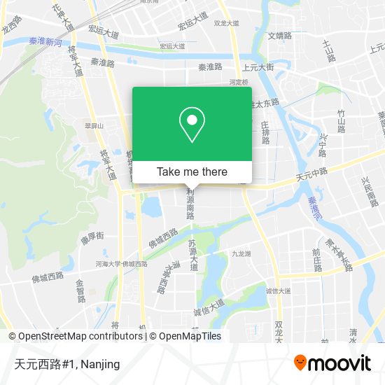天元西路#1 map