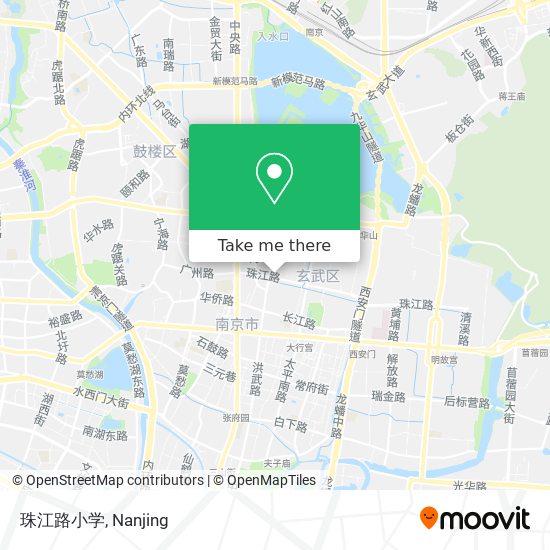 珠江路小学 map