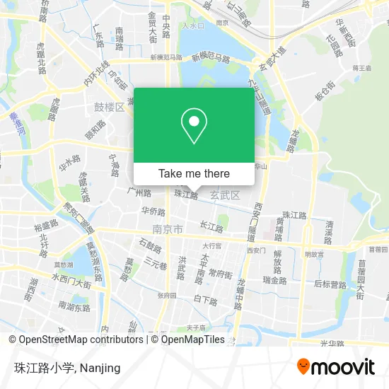 珠江路小学 map
