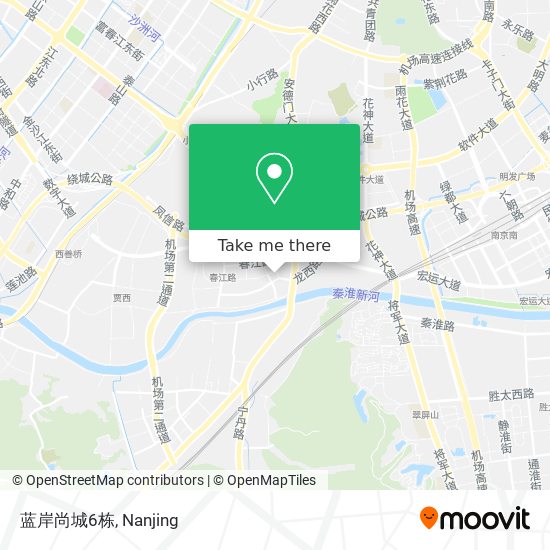 蓝岸尚城6栋 map