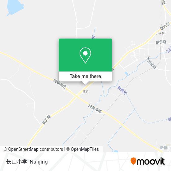 长山小学 map