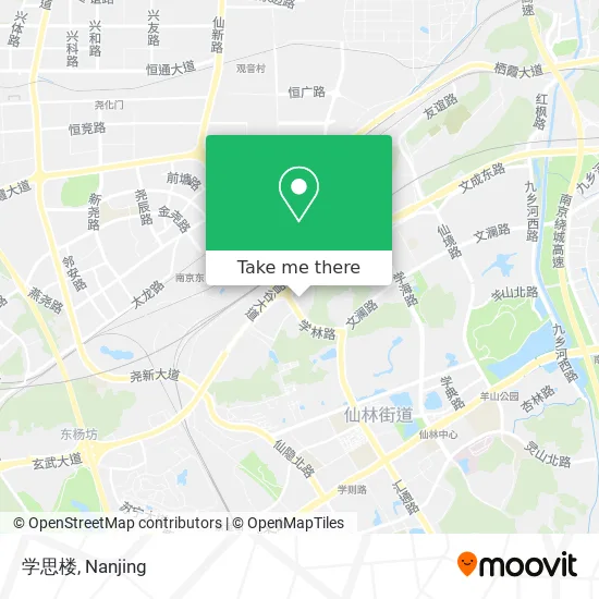学思楼 map