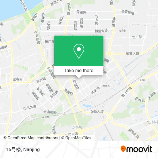16号楼 map