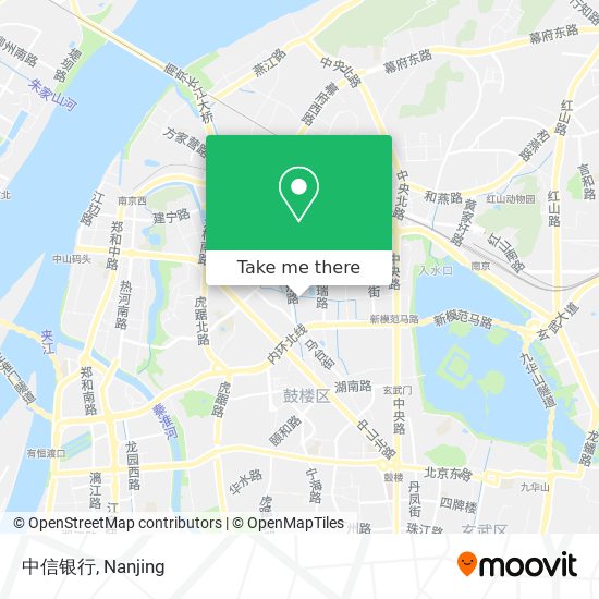 中信银行 map