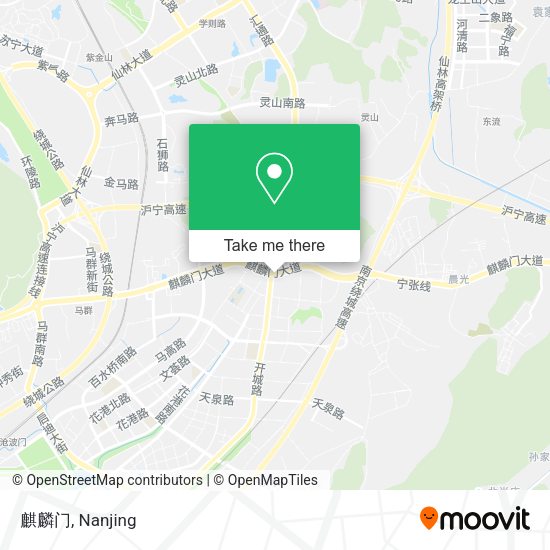 麒麟门 map