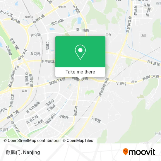 麒麟门 map
