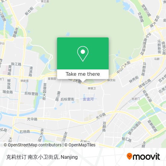 克莉丝订 南京小卫街店 map