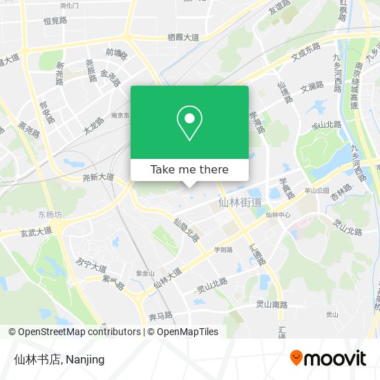 仙林书店 map