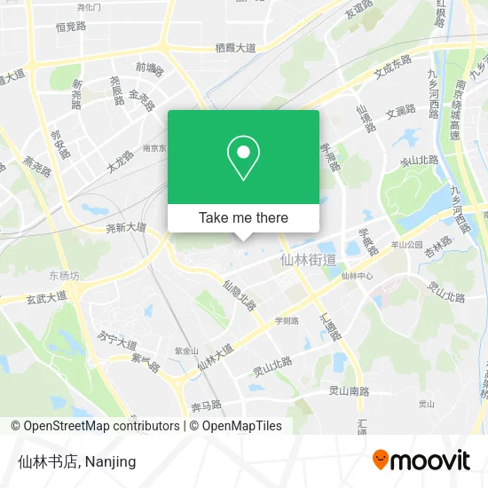 仙林书店 map