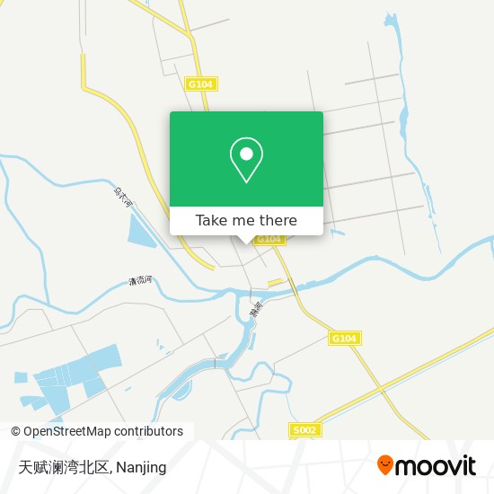 天赋澜湾北区 map