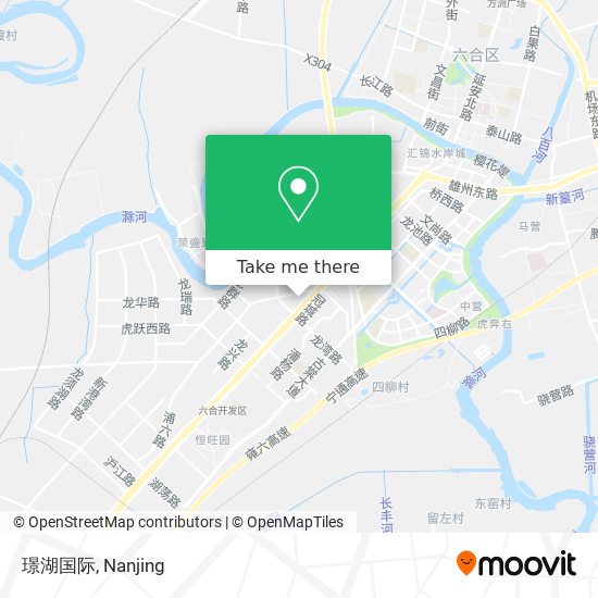 璟湖国际 map