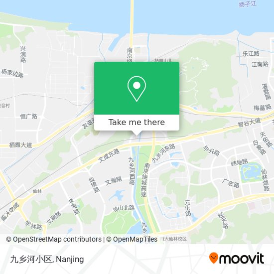 九乡河小区 map