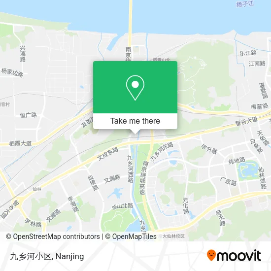 九乡河小区 map