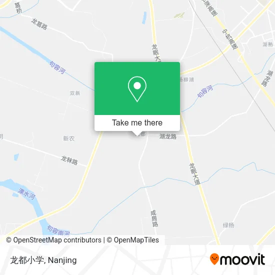 龙都小学 map