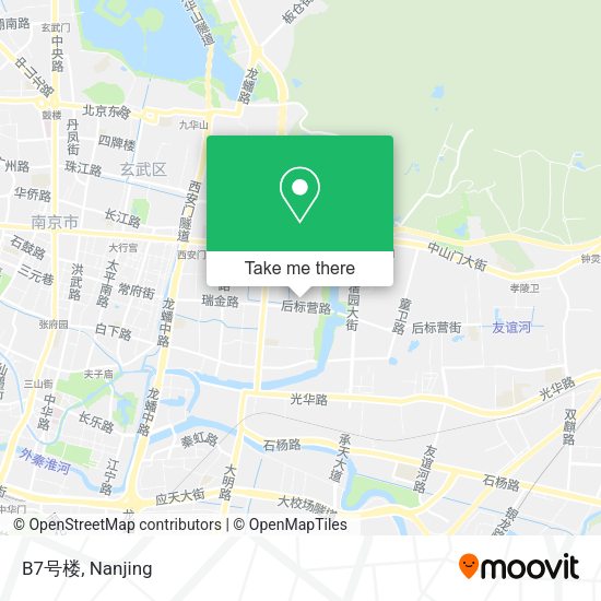 B7号楼 map