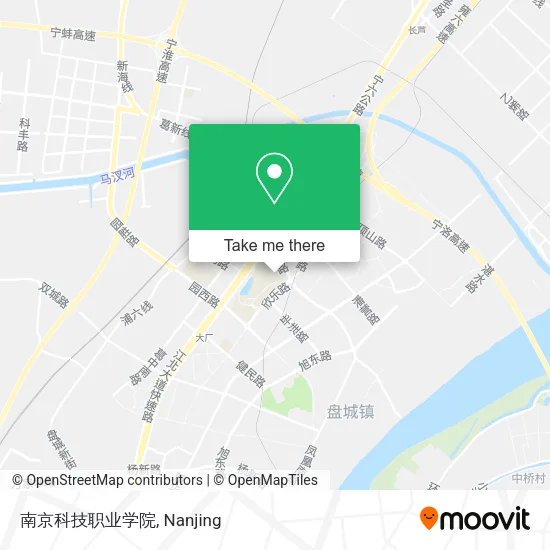 南京科技职业学院 map