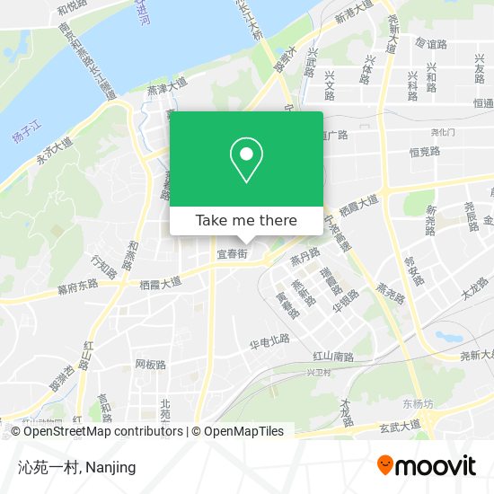 沁苑一村 map