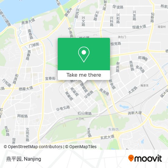 燕平园 map