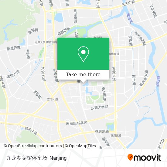 九龙湖宾馆停车场 map