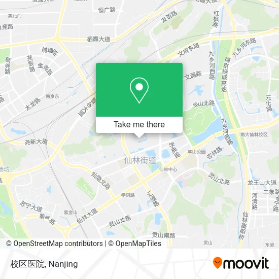 校区医院 map