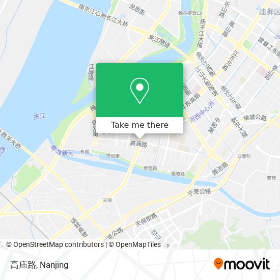 高庙路 map