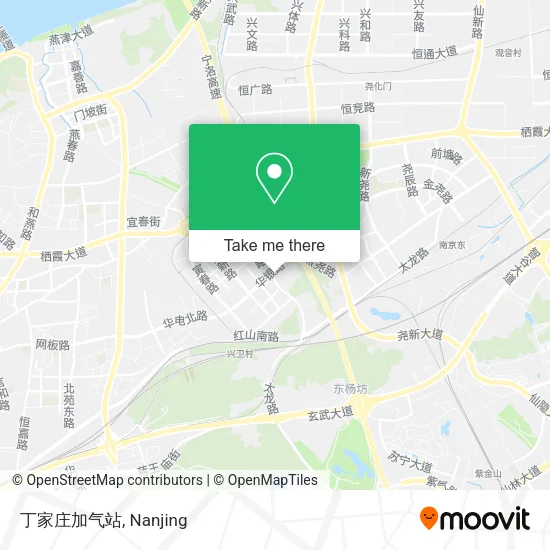 丁家庄加气站 map