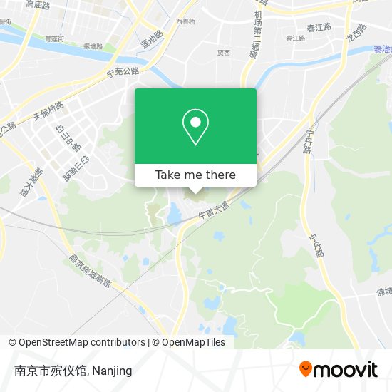 南京市殡仪馆 map