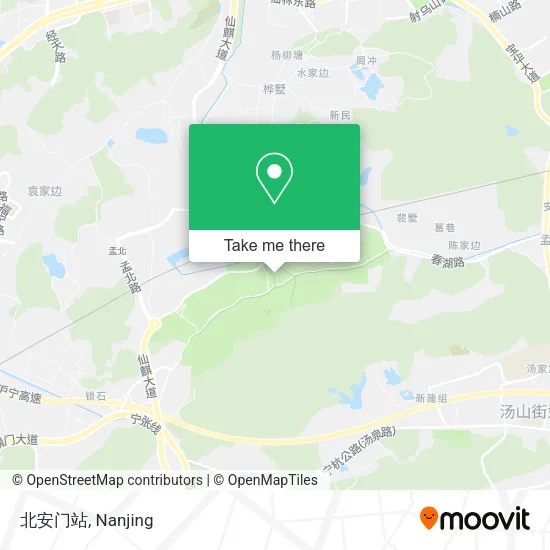 北安门站 map