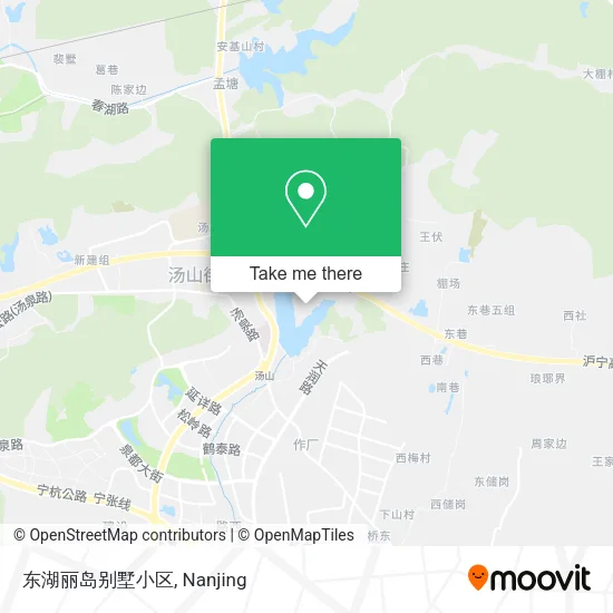 东湖丽岛别墅小区 map