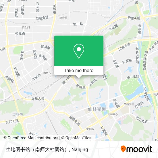 生地图书馆（南师大档案馆） map