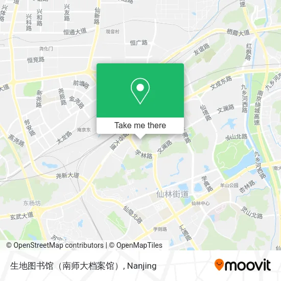 生地图书馆（南师大档案馆） map