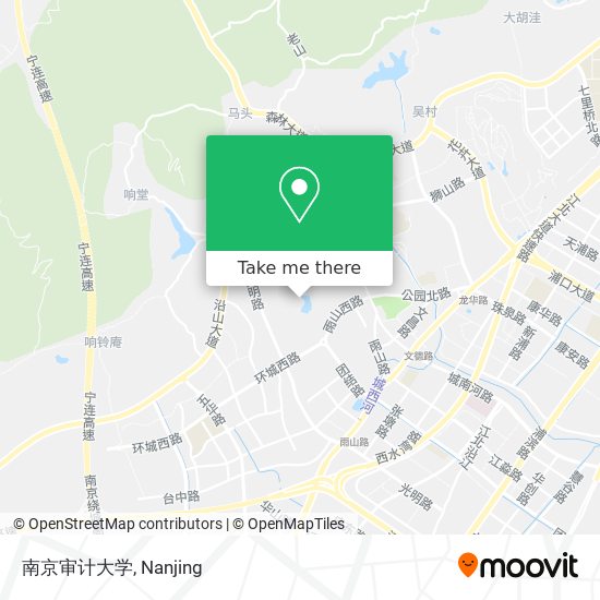 南京审计大学 map