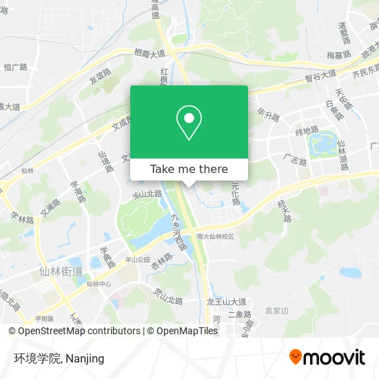 环境学院 map