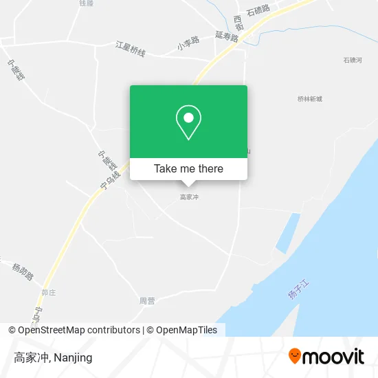 高家冲 map