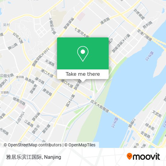 雅居乐滨江国际 map