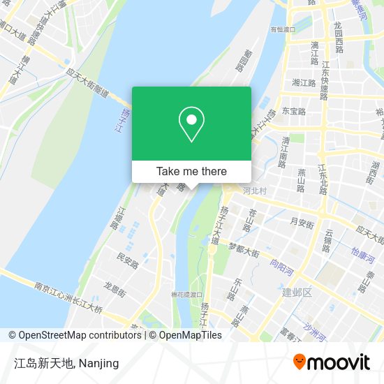 江岛新天地 map