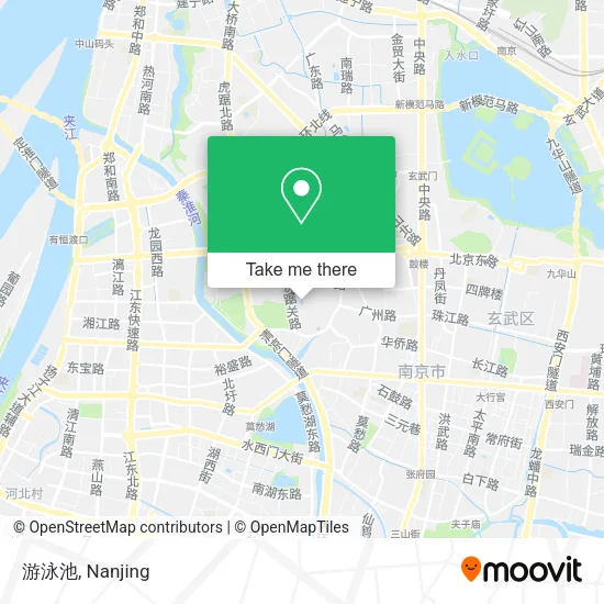 游泳池 map
