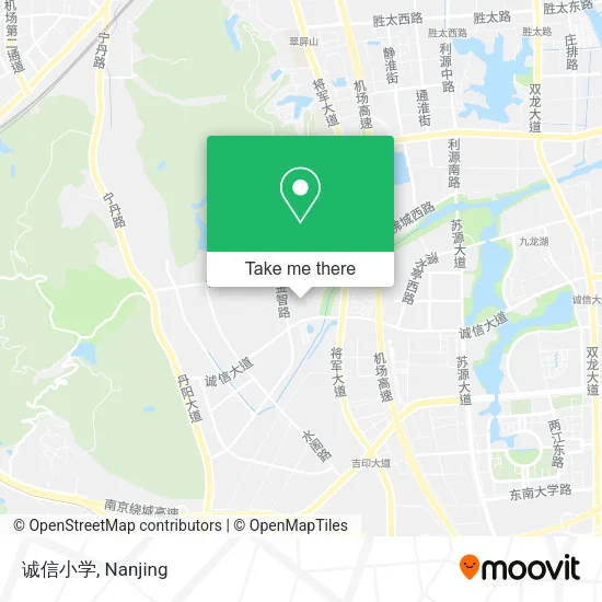 诚信小学 map