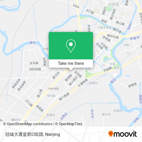 冠城大通蓝郡C组团 map