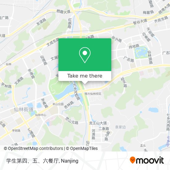 学生第四、五、六餐厅 map