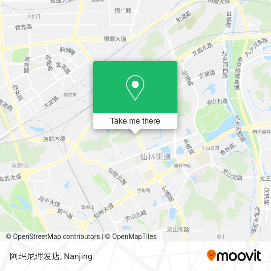 阿玛尼理发店 map
